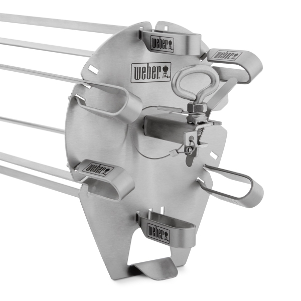Weber Crafted Spieße-Set für Drehspieße Detail Weber Crafted Spieße-Set für Drehspieße Detail